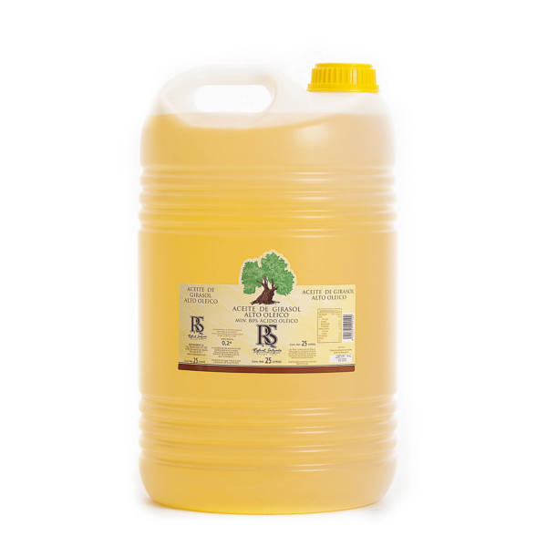 Aceite de Girasol Alto Oleico 80% RS 25l