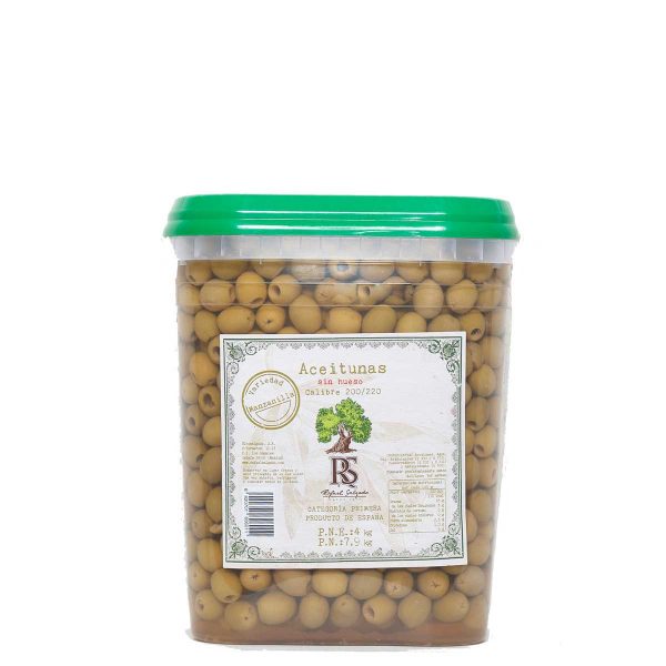 Aceituna Manzanilla deshuesada RS 4 kg