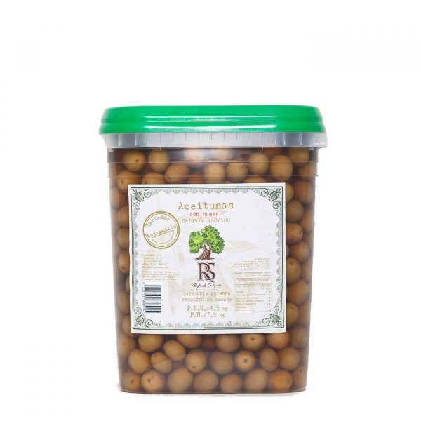 Aceituna Manzanilla con hueso RS 4,5 kg