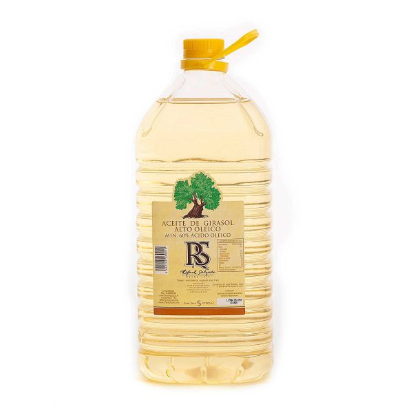 Aceite de Girasol Alto Oleico 60% RS 5 L