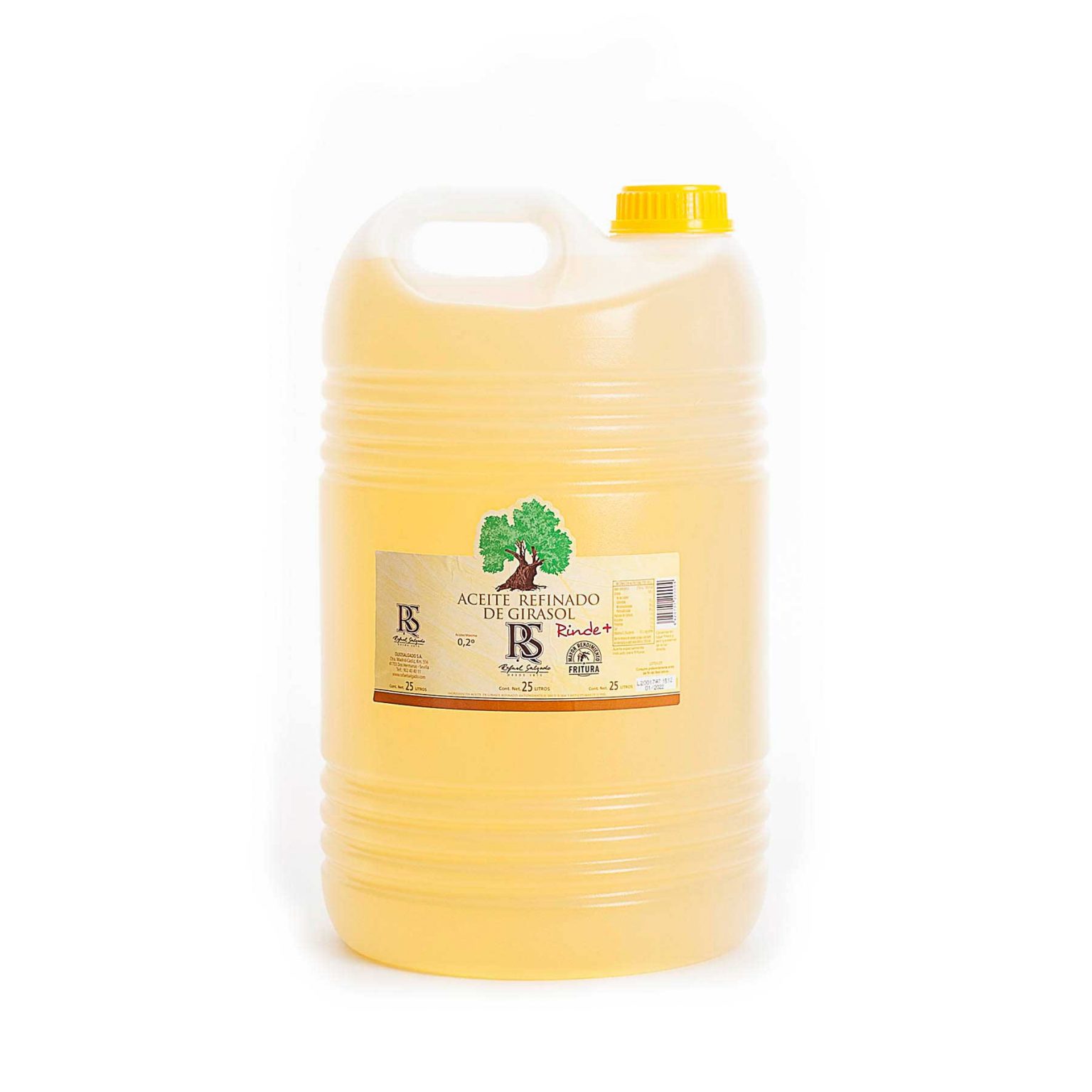 Aceite de Girasol Rinde + RS 25 L