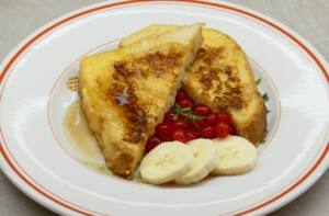 Torrijas elaboradas con aceite de oliva virgen extra