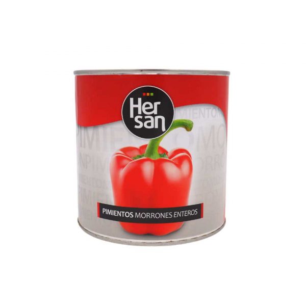 Pimiento Morrón entero Hersán 3kg