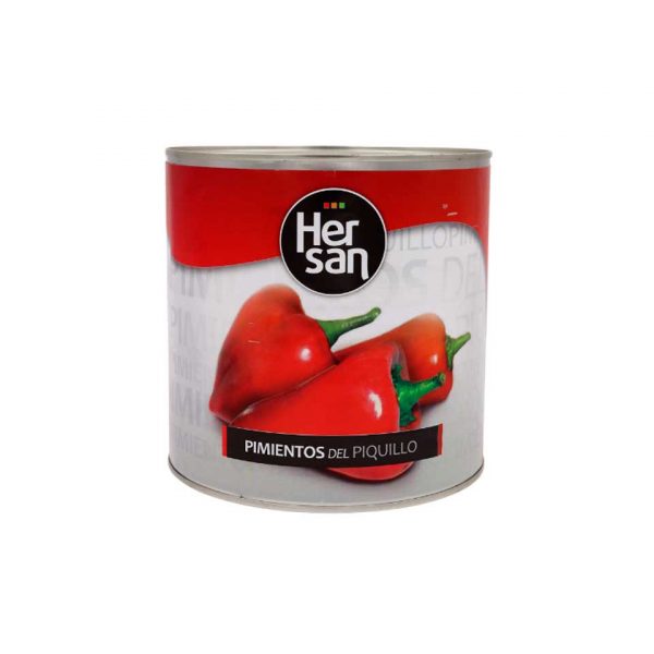 Pimiento Piquillo Entero 3kg Hersán