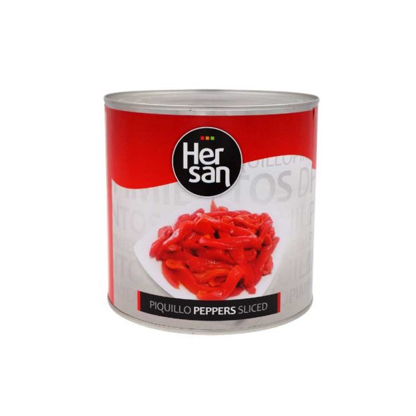 Pimiento Piquillo Tiras 3kg Hersán