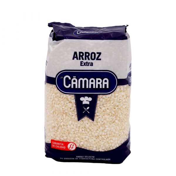 arroz extra de la marca cámara, vendido por Aceites Rafael Salgado