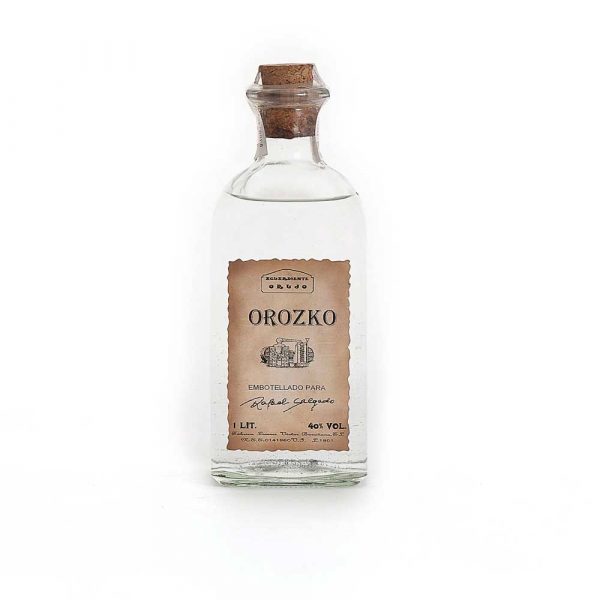 Aguardiente de Orujo OROZKO frasca 1 L 40% vol