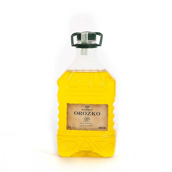 Licor de Hierbas OROZKO 3 L